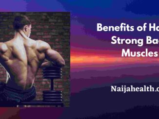 Benefits of Having Strong Back Muscles