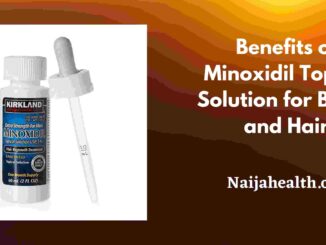 Health Benefits of Minoxidil Topical Solution for Beard and Hair