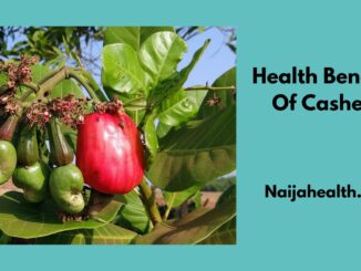 Health Benefits of cashew